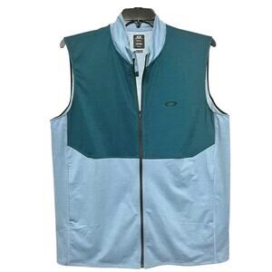 Oakley Gravity Range Men’s Golf Vest – XL – Stonewash Blue/Heather (Orig. $70)